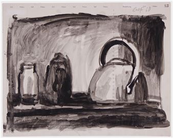 Ohne Titel (Stillleben - A.R. Penck