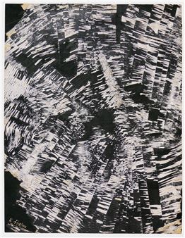 Décollage gravé 1960 VIII 4 - Heinz Reinhold Köhler