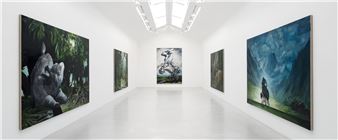 Emma Webster: The Engine of Beasts - Perrotin, Paris (Saint Claude)