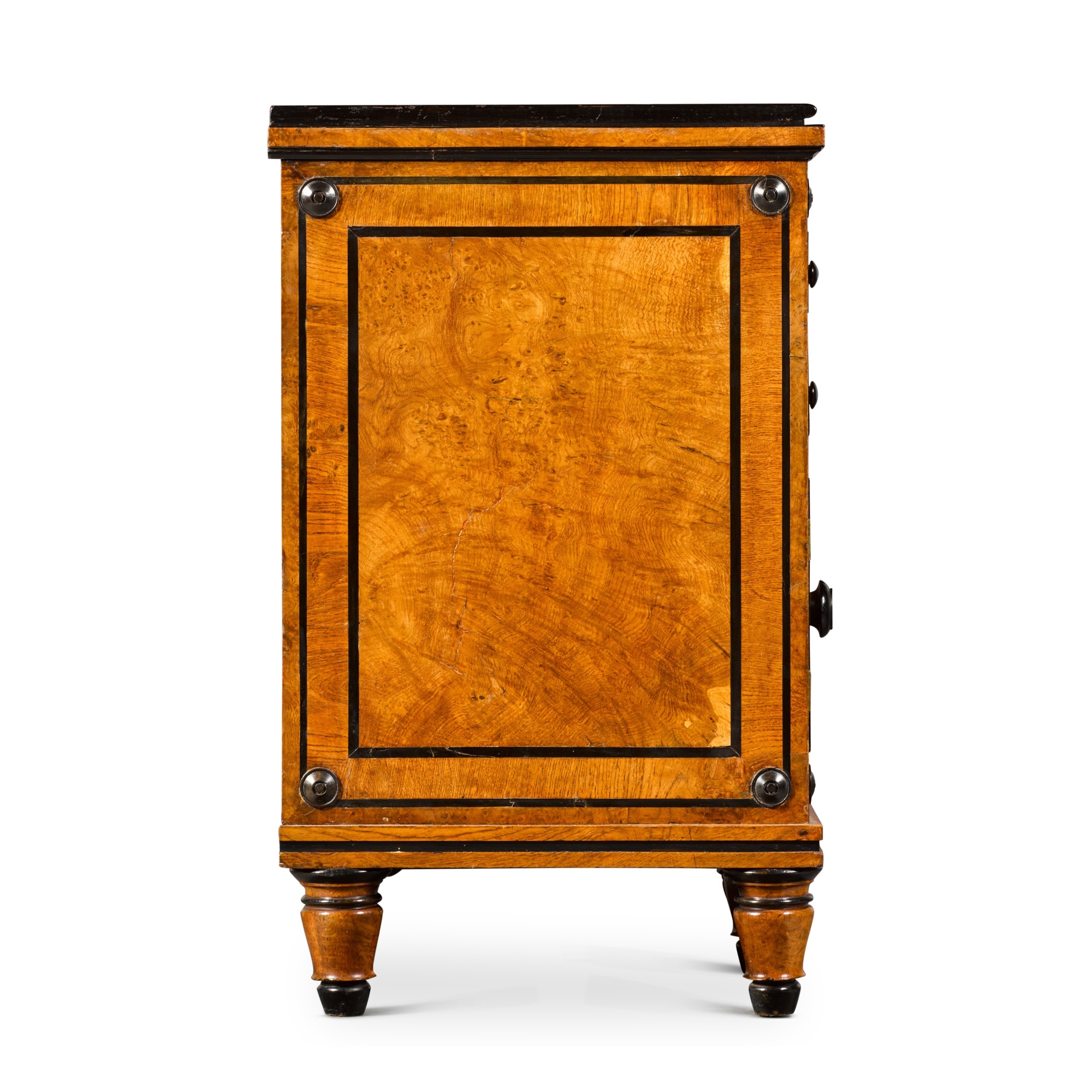 George‏ Bullock | A Regency oak and ebony kneehole table, attributed to ...
