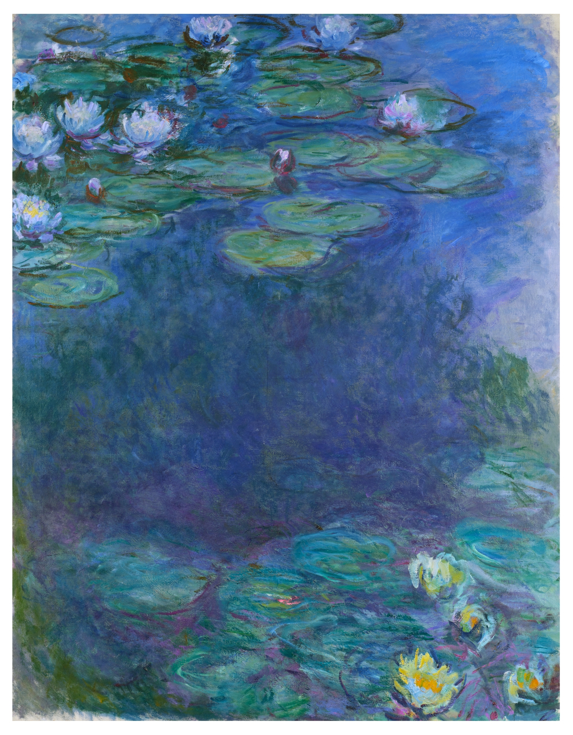 Artwork by Claude Monet, Nymphéas, Made of oil on canvas