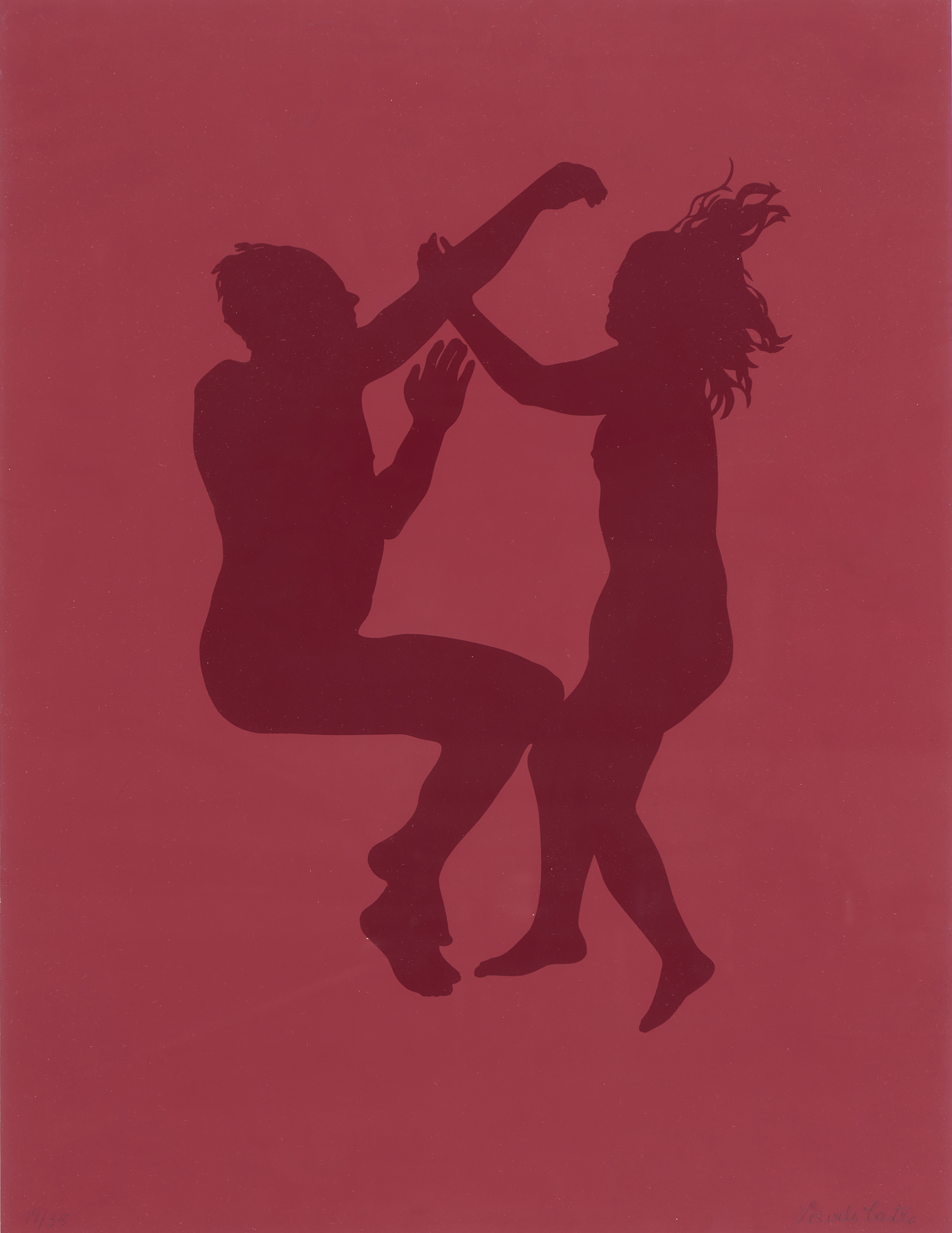 Artwork by Lourdes Castro, Untitled, Made of silkscreen on paper