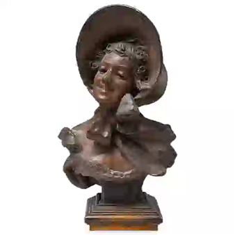 Bust Sculpture - R. Allard