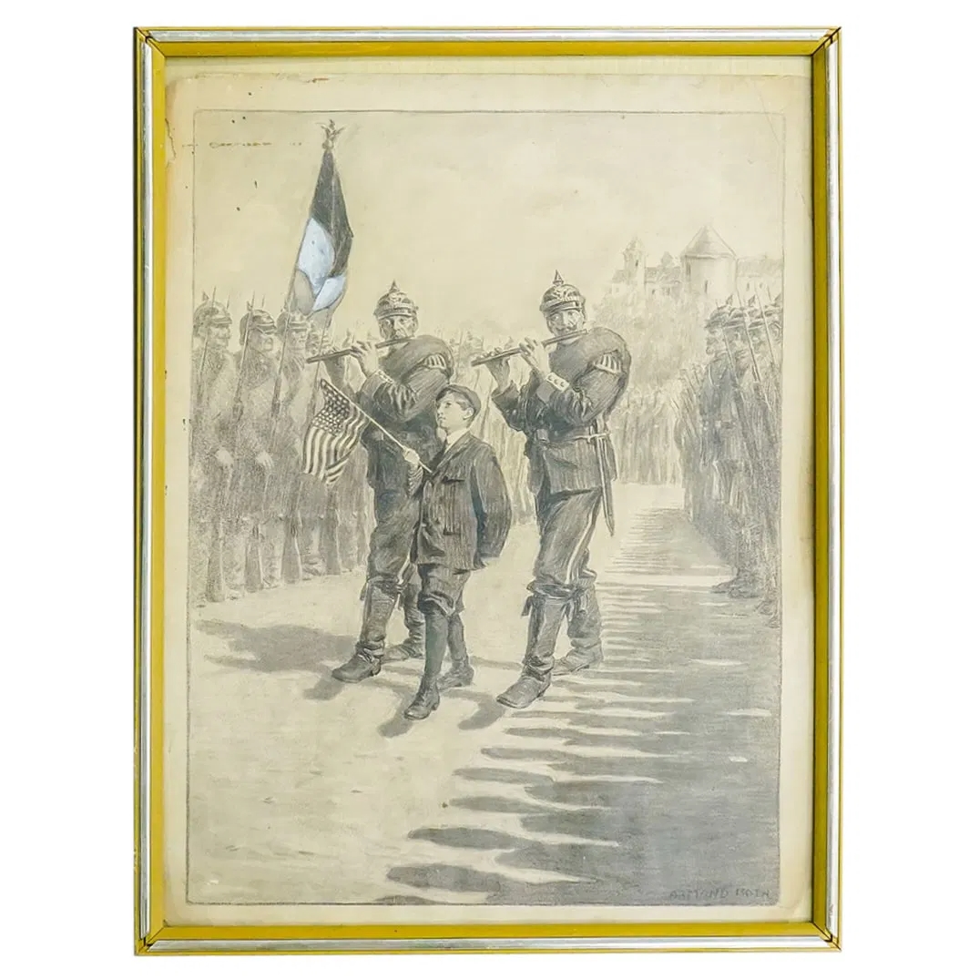 Artwork by Alexandre Both, Untitled, Made of Mixed media (charcoal, gouache) on paper