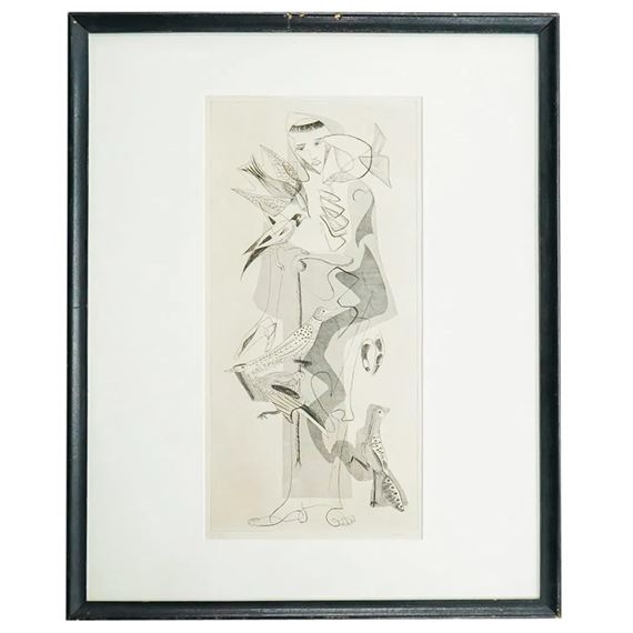 St. Francis D'Assise by Madeleine Melsonn, 1952