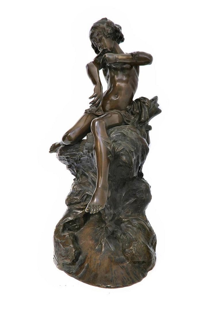 Louis Prost | 19th C. Louis Prost Large French Bronze Figure (late 19th ...