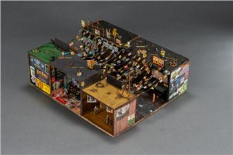 Md. Saidur Rahman: City Life - QCC Art Gallery