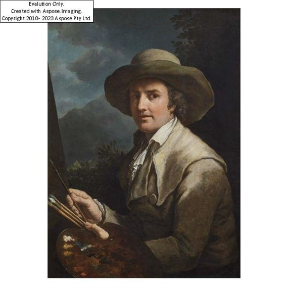 Attributed to Jean-Pierre Saint-Ours, SELF-PORTRAIT - Jean-Pierre de Saint-Ours