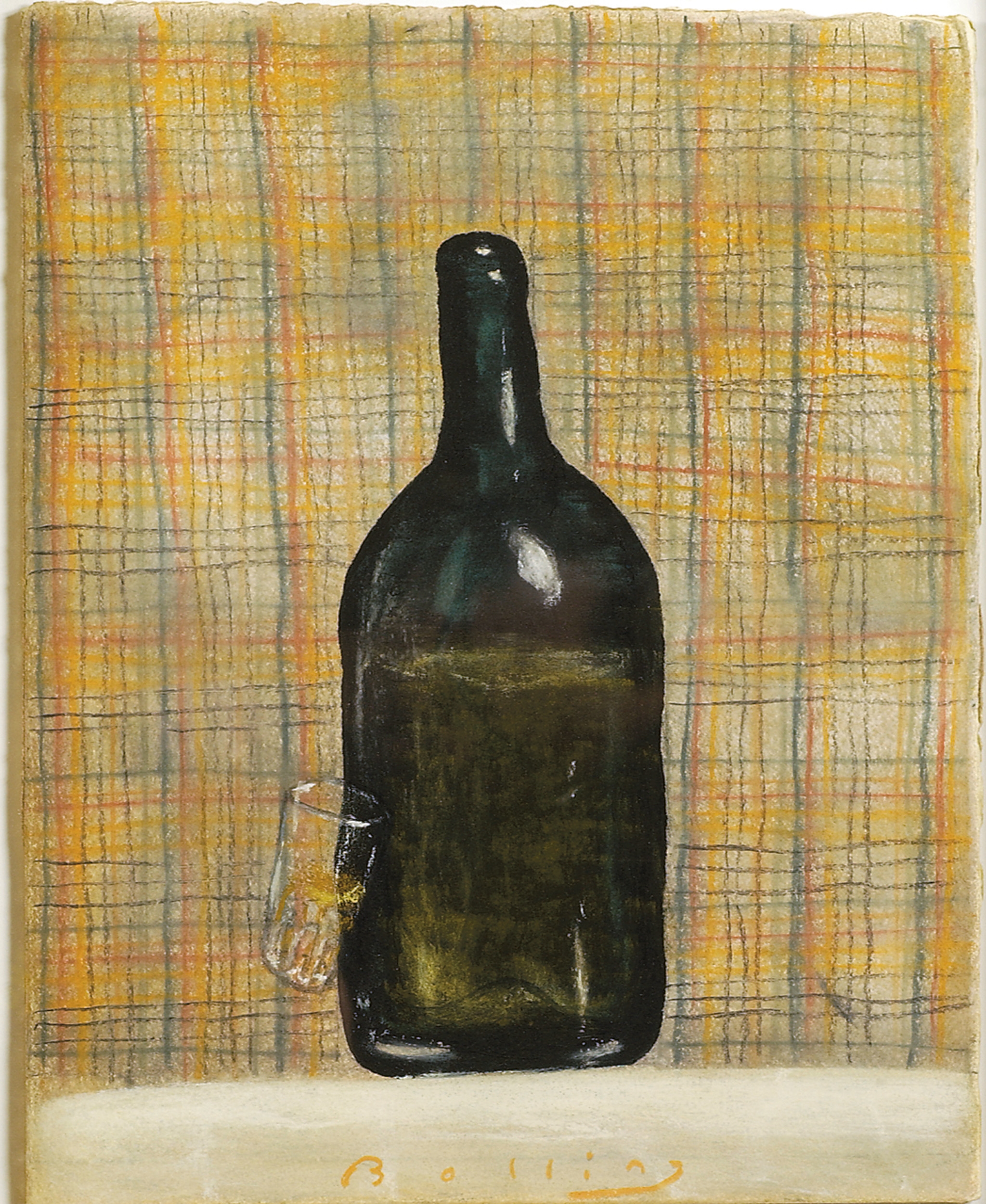 Artwork by Svein Bolling, Flaske og glass