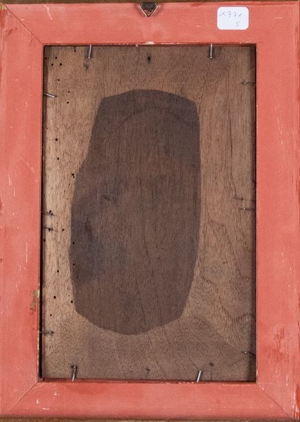 Artwork by Auguste Chaix, Le militaire, Made of oil on panel