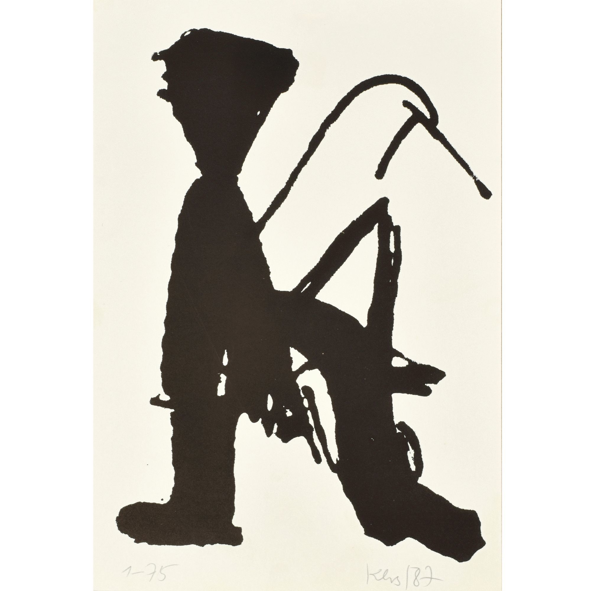 Artwork by Klaus Hähner-Springmühl, FIGUREN (1987), Made of Lithografien
