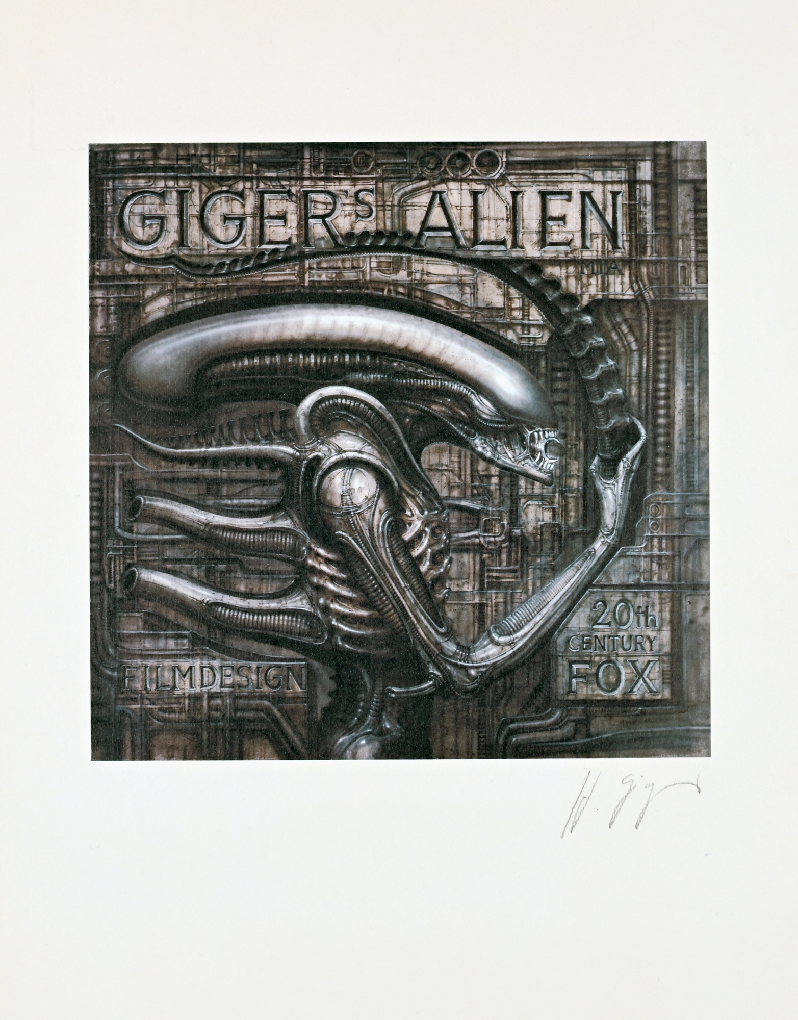 H. R. Giger | Alien Monster I (1980) | MutualArt
