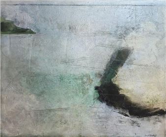 Carol Bechtel 40x46 Acry/L &quot;Figure Eight - Carol Bechtel