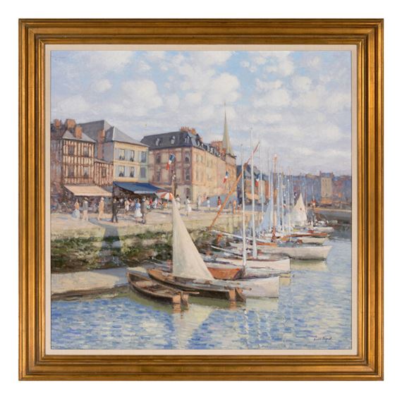 Daniel Pignol
(French, b 1956)
The Harbor of Honfleur by Daniel Pignot