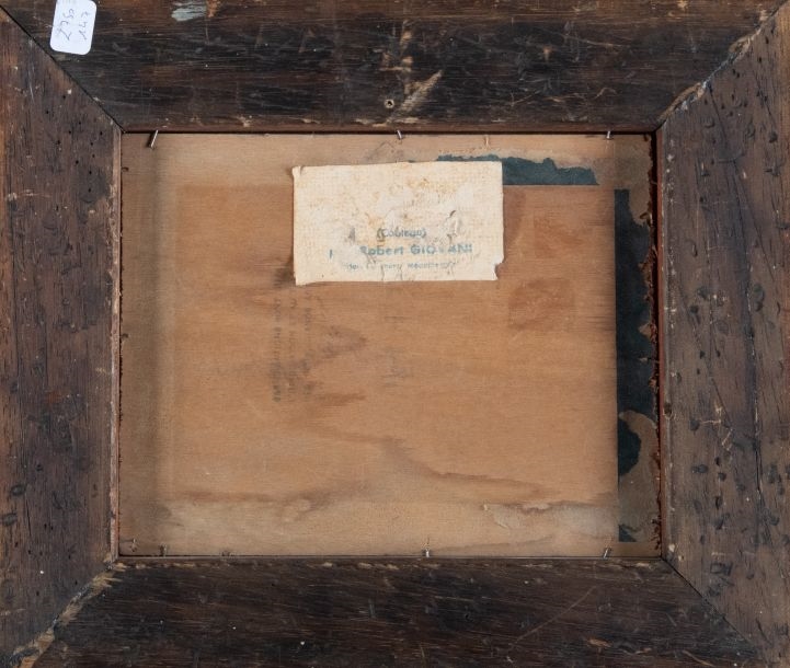 Artwork by Robert Giovani, Marine, Made of oil on panel