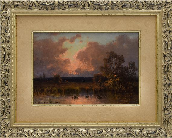 Zachód słońca - Aleksander Piotr Swieszewski