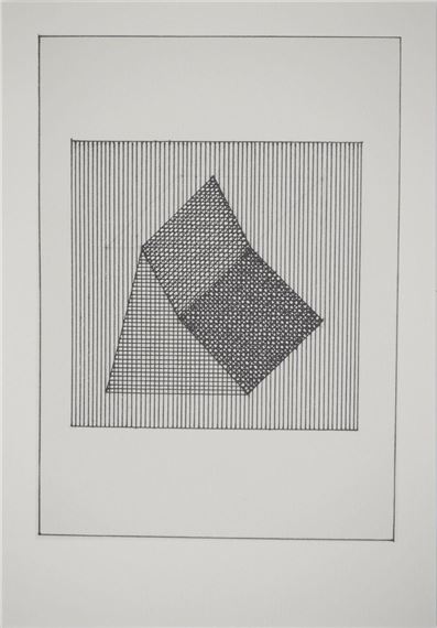 Sol LEWITT - Geometric Figures by Sol LeWitt, 1992