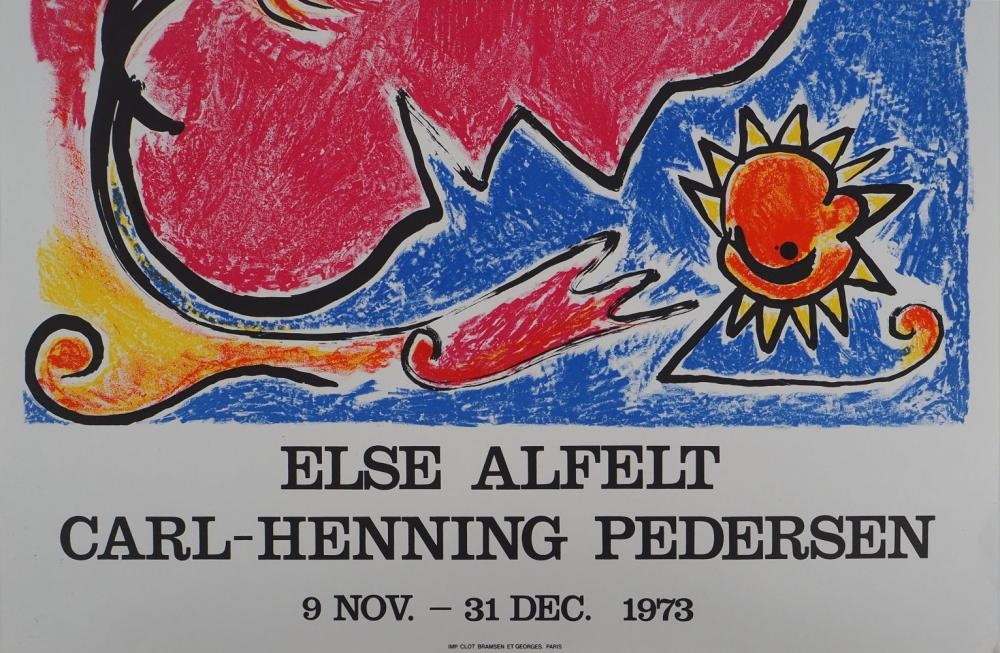 Carl-Henning Pedersen | Carl-Henning PEDERSEN - The Red Face (1973 ...