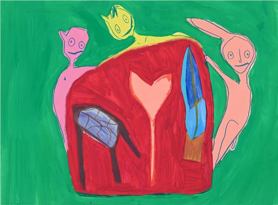 3 Gesellen by Klaudia Schifferle, 1981