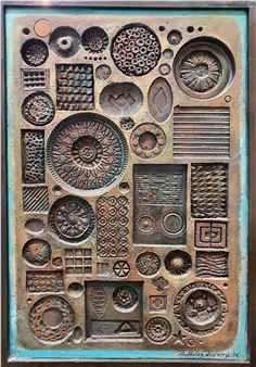 untitled (wall plaque) - Michael Anthony Harvey