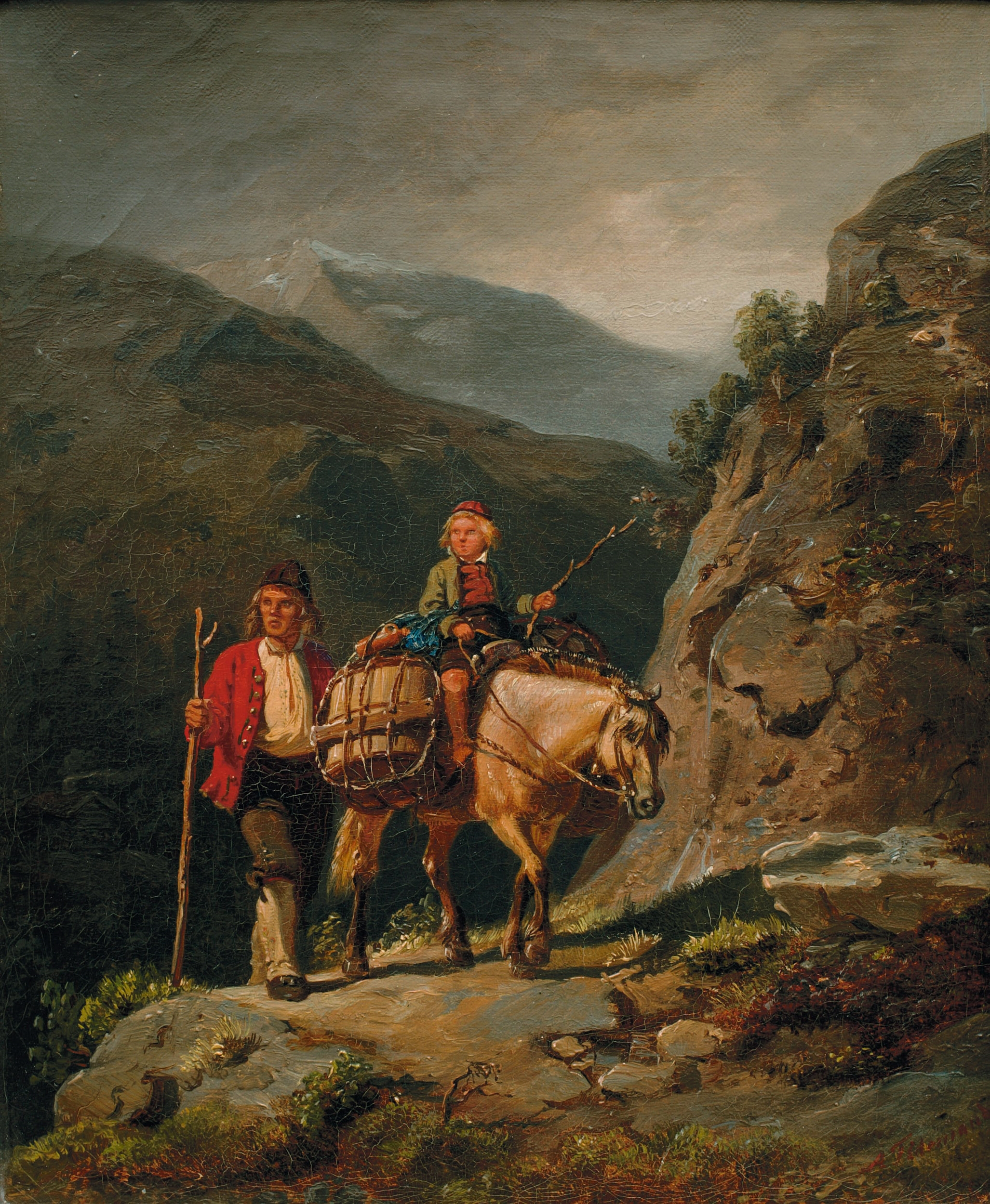 Adolph Tidemand | Til seters | MutualArt