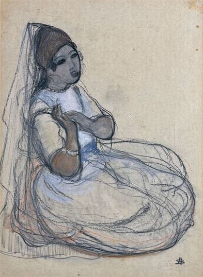 Young Arab Woman by André Suréda