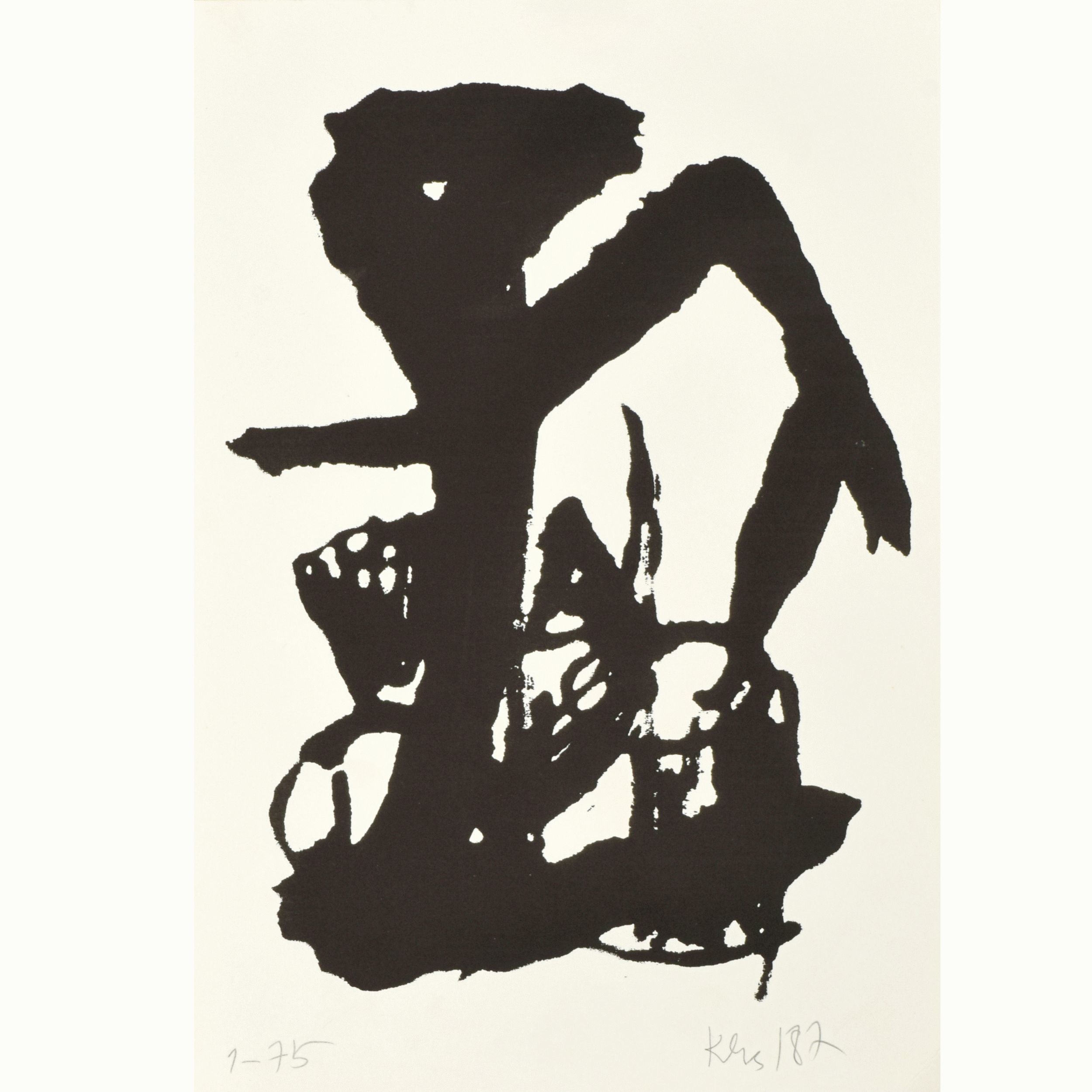 Artwork by Klaus Hähner-Springmühl, FIGUREN (1987), Made of Lithografien