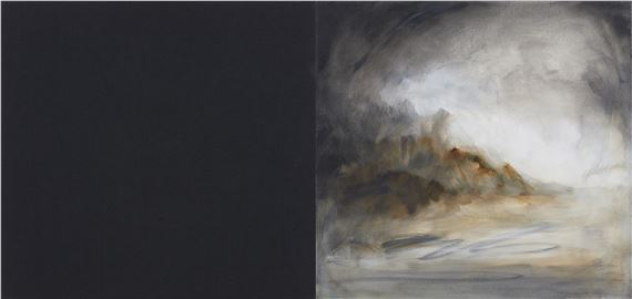 Small Double Landscape by Michael Biberstein, dated 1999