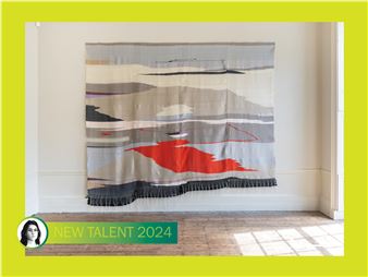 French Weaver Marie Hazard Loses Herself in Cross Hatches and Spirals