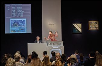 Modern and Contemporary Middle Eastern Art Including Highlights from the Dalloul Collection Totals $6,427,512