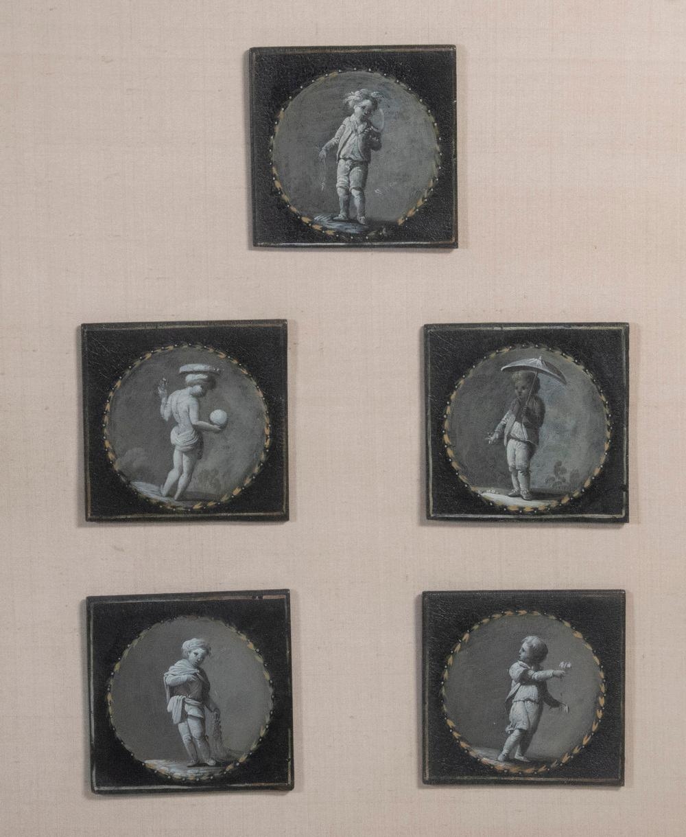 Artwork by Jacques Joseph Degault, JACQUES-JOSEPH DEGAULT (FRANCE, Made of Oil on cardstock