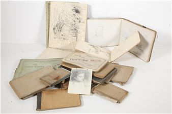 Collectie schetsboeken - Cato Kool