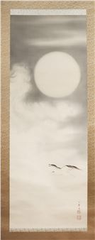 Bird by a moon - Kokyo Mori