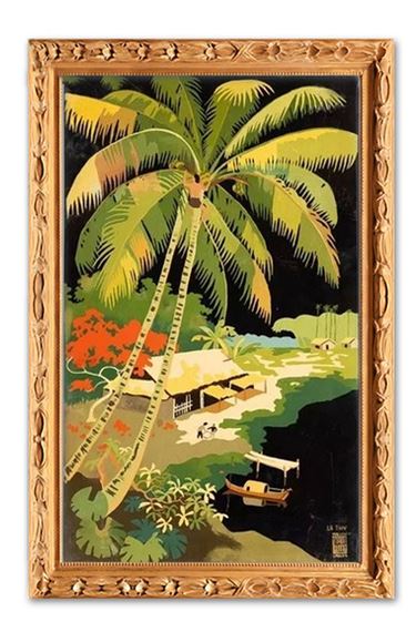 Looking out to the River by Le Thy by Le Thy