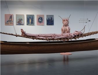 Elsa Guillaume: Royaume Pagures - La Patinoire Royale / Galerie Valerie Bach