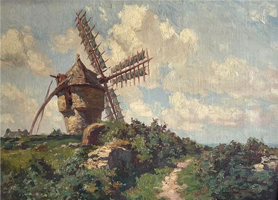 The mill - Charles Louis Signoret