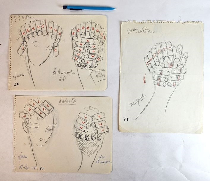 Irène Fanshawe | COIFFURE - ALEXANDRE de PARIS (Louis-Alexandre Raimon ...