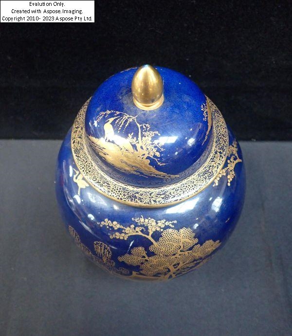 Carlton Ware | A PAIR OF CARLTON WARE LIDDED VASES | MutualArt