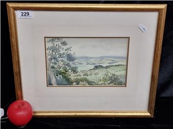 'From a folder of watercolours by R.J. Mason.' - R. J. Mason