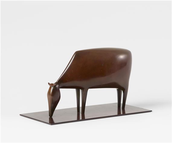 Grasende Kuh II by Ewald Mataré, 1930