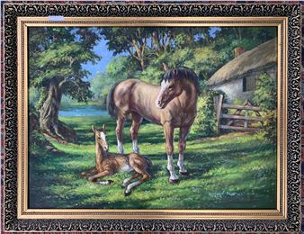 Horse and foal - Marsden Prophet