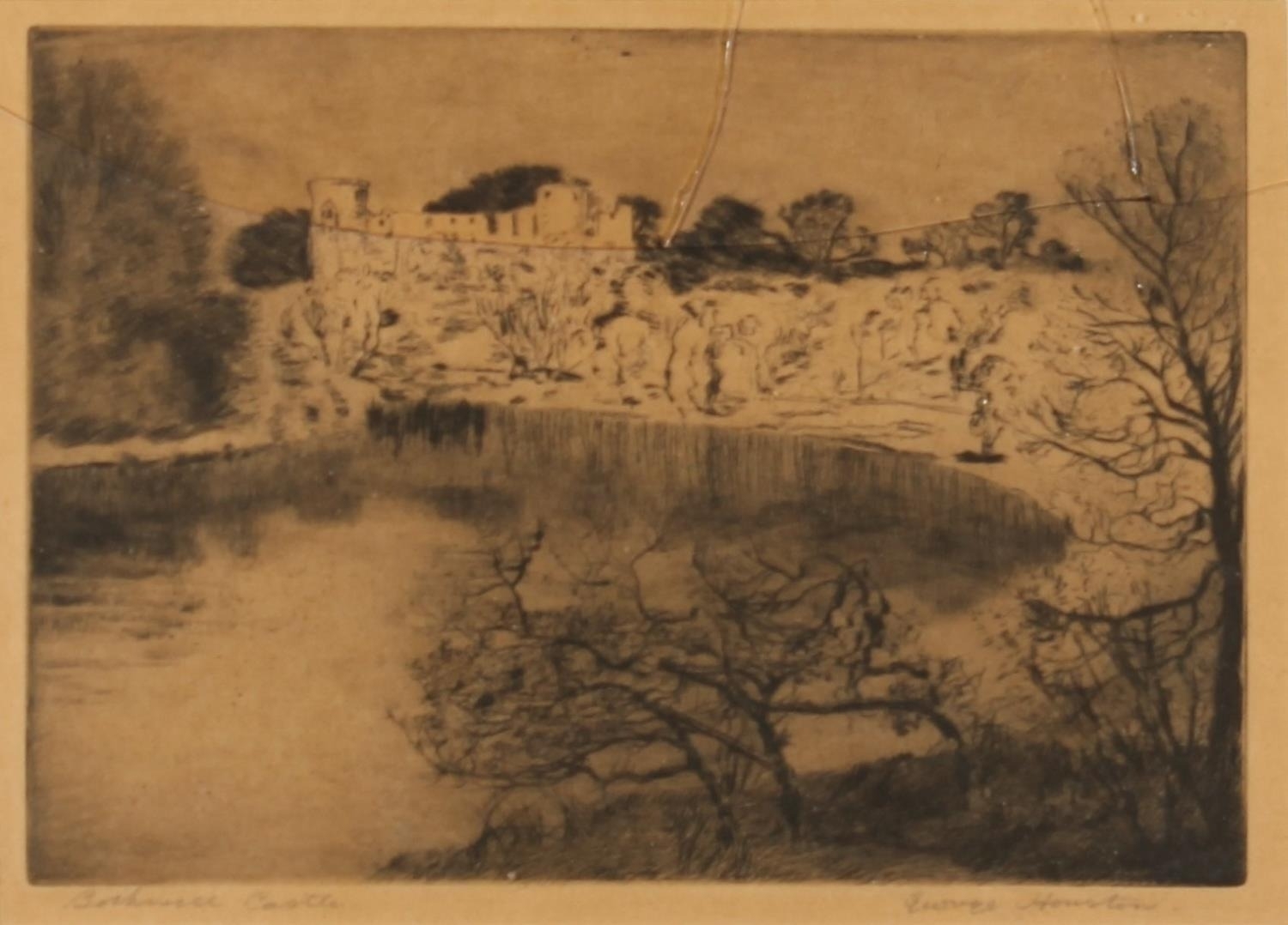 George Houston | Bothwell Castle (1869) | MutualArt