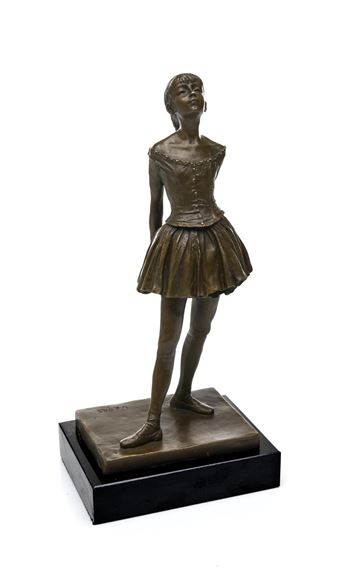 The Little Fourteen-Year-Old Dancer by Edgar Degas