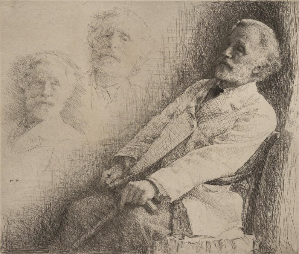 Mortimer Luddington Menpes | Portraits of George Meredith | MutualArt