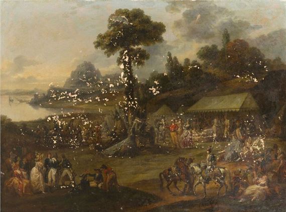 The Feast of the Federation by Louis-Joseph Watteau