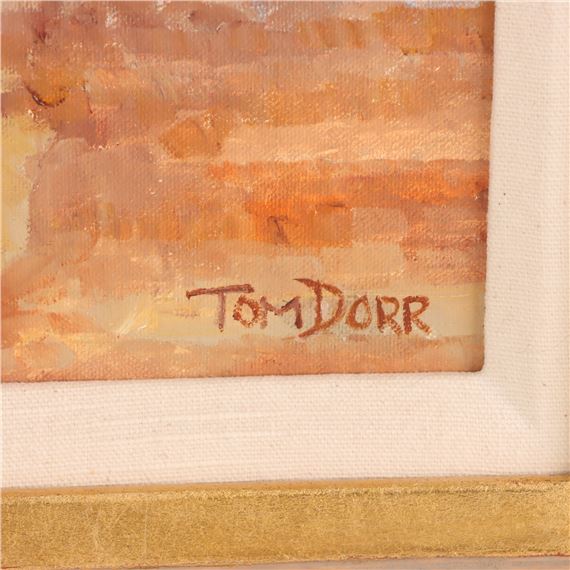 Tom Dorr | Tom Dorr (American b. 1950) iChasin' One Home/i depicting a ...