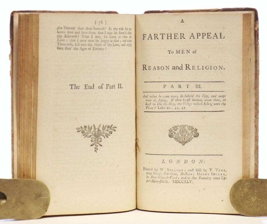 John Wesley | John Wesley's Earnest Appeal, Rare (1704 - 1778) | MutualArt