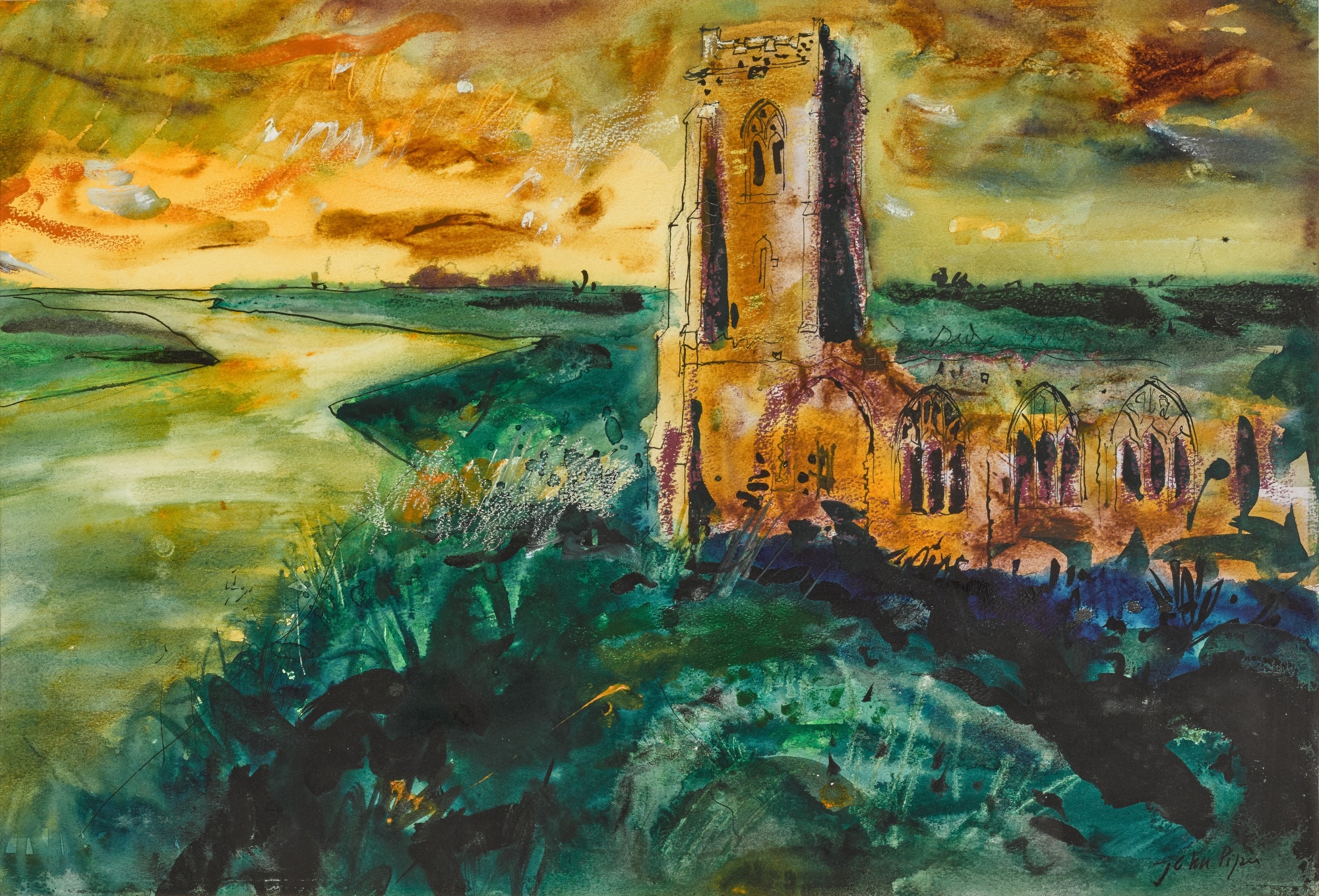 John Piper | Wiggenhall St Peter | MutualArt