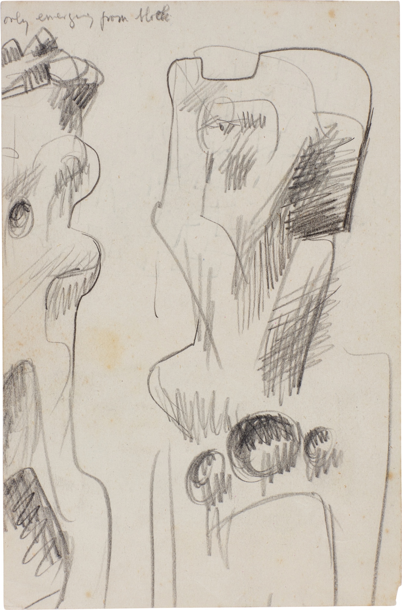Henry Moore | Cover Design for 'Listen' Magazine (1957) | MutualArt