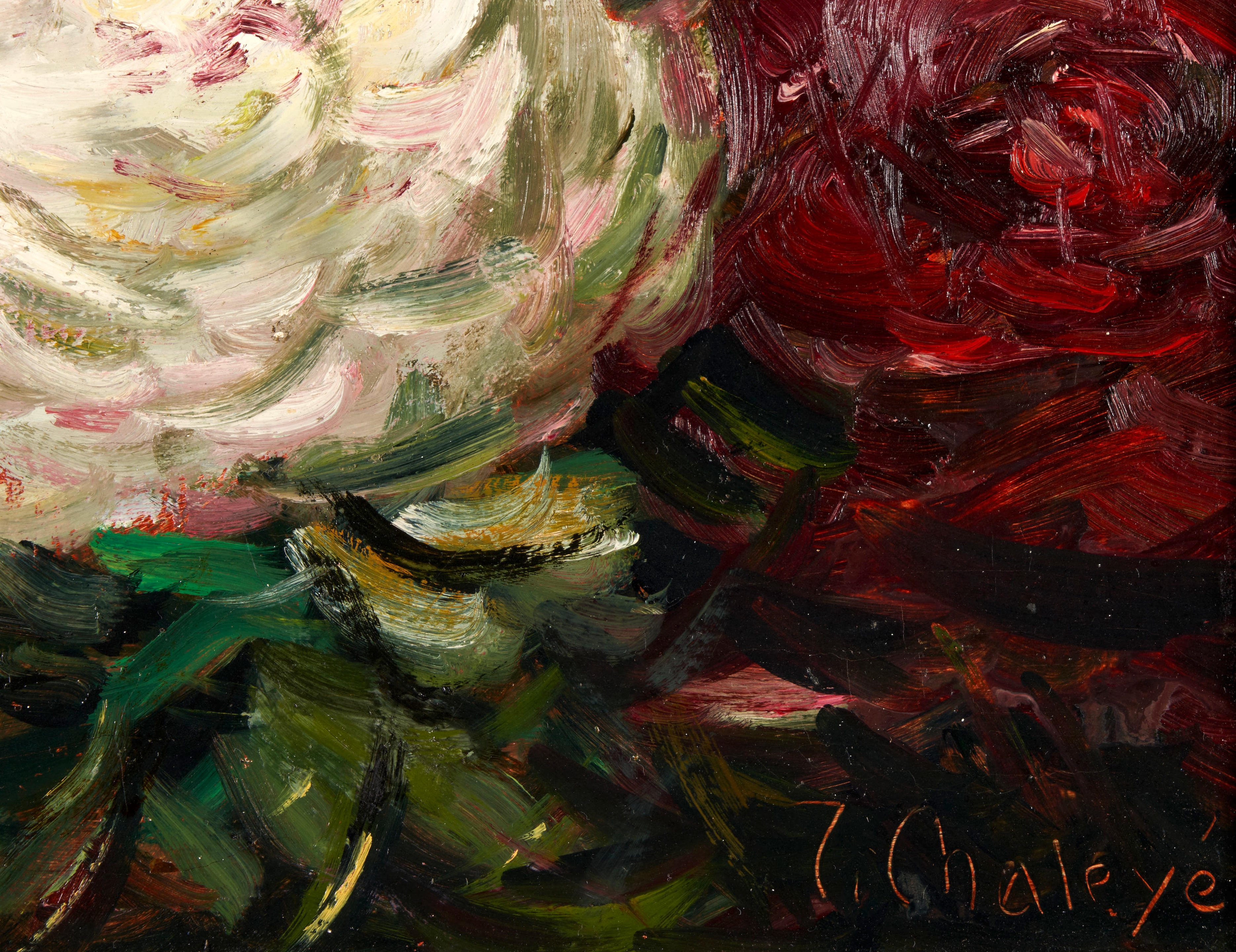 Jean Chaleyé | Pink and White Peonies | MutualArt
